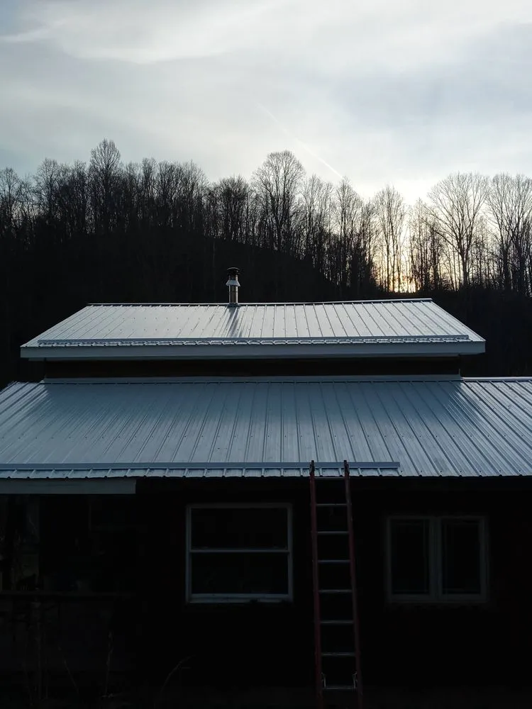 Local metal roofing installation in Sutton, WV - Strickland's Construction