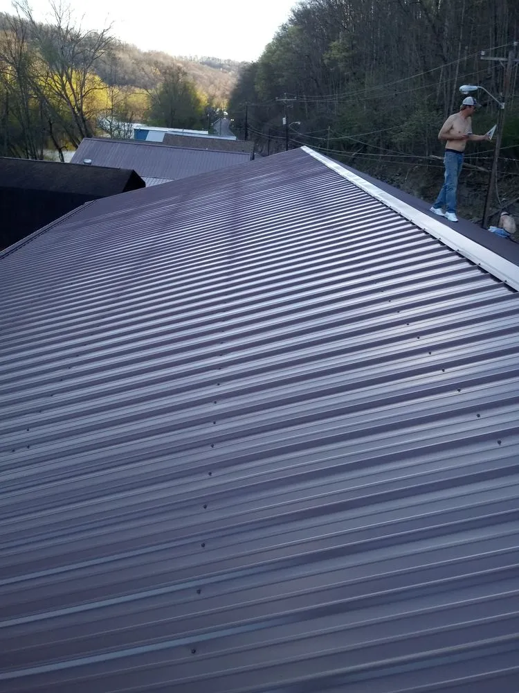 Expert residential roofing service for homes in Sutton, WV by Strickland's Construction