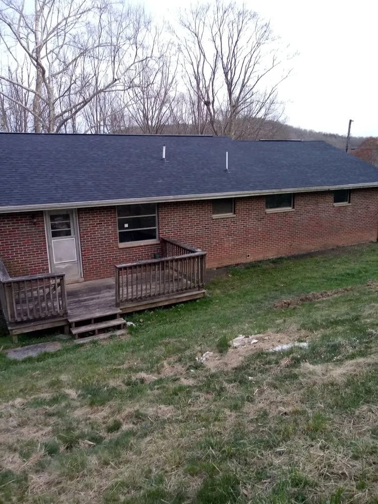 Local roof installation in Sutton, WV by Strickland's Construction