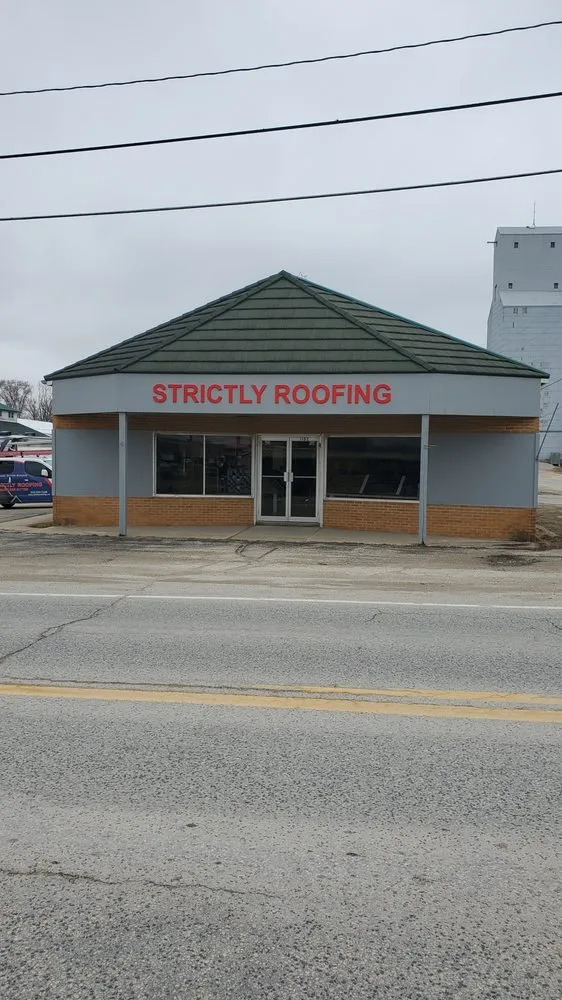 Slide of Strictly Roofing
