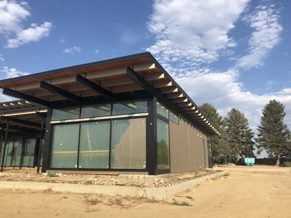 Slide of String Line Metal Roofing