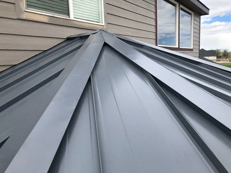 Slide of String Line Metal Roofing
