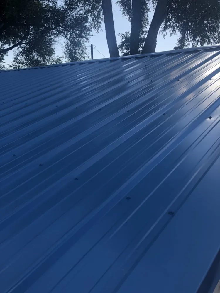 Slide of String Line Metal Roofing