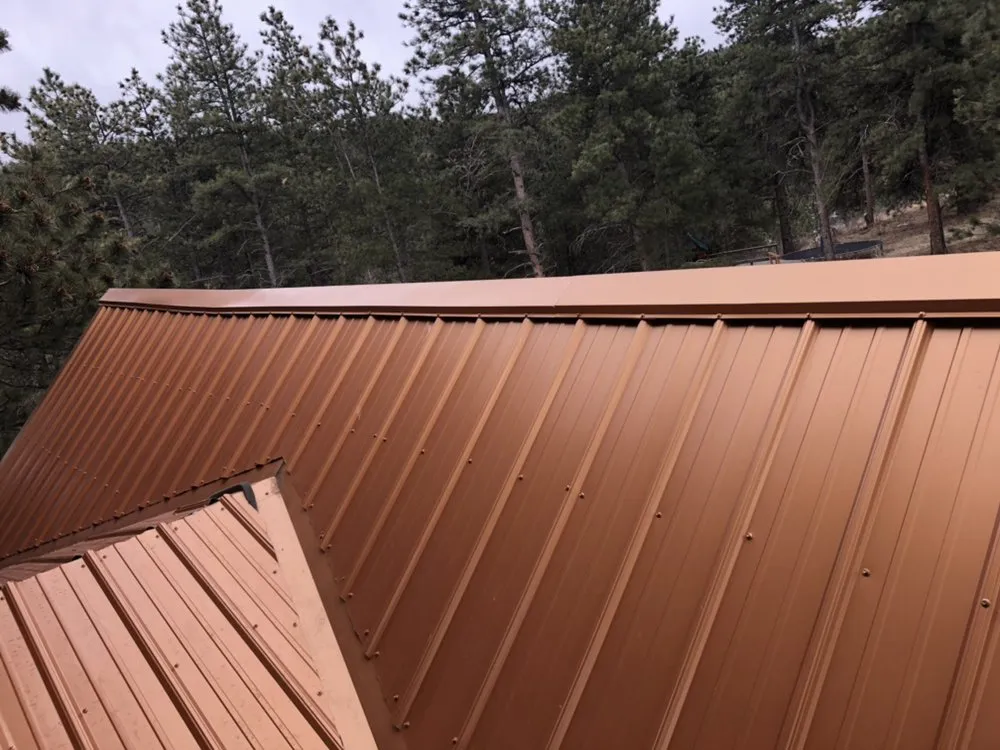 Slide of String Line Metal Roofing