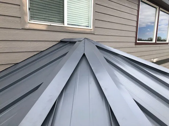 Slide of String Line Metal Roofing