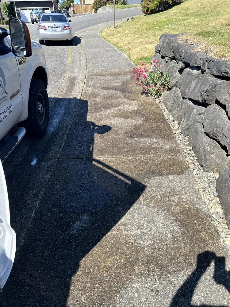 Slide of Strong Improvement Pressure Washing