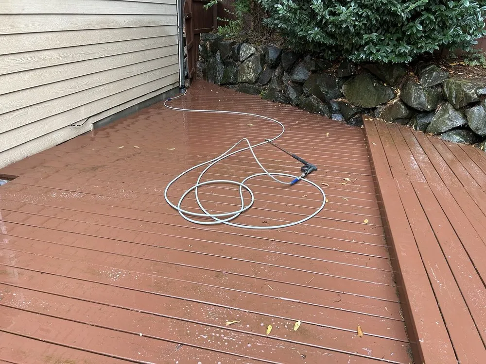 Slide of Strong Improvement Pressure Washing