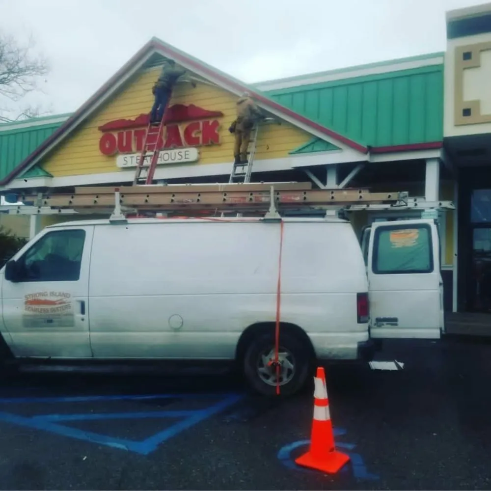 Slide of Strong Island Gutters