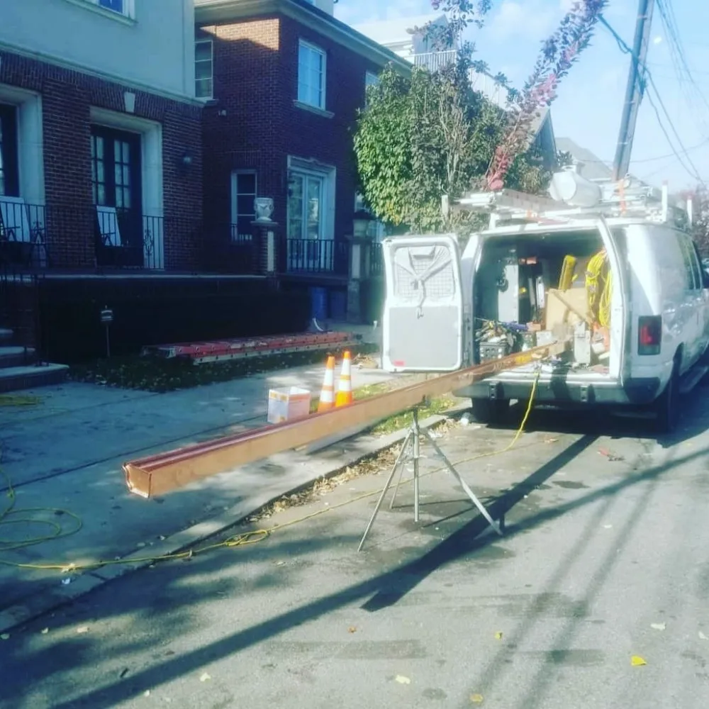 Slide of Strong Island Gutters