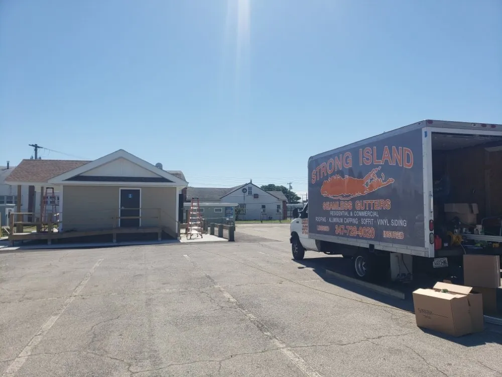 Slide of Strong Island Gutters