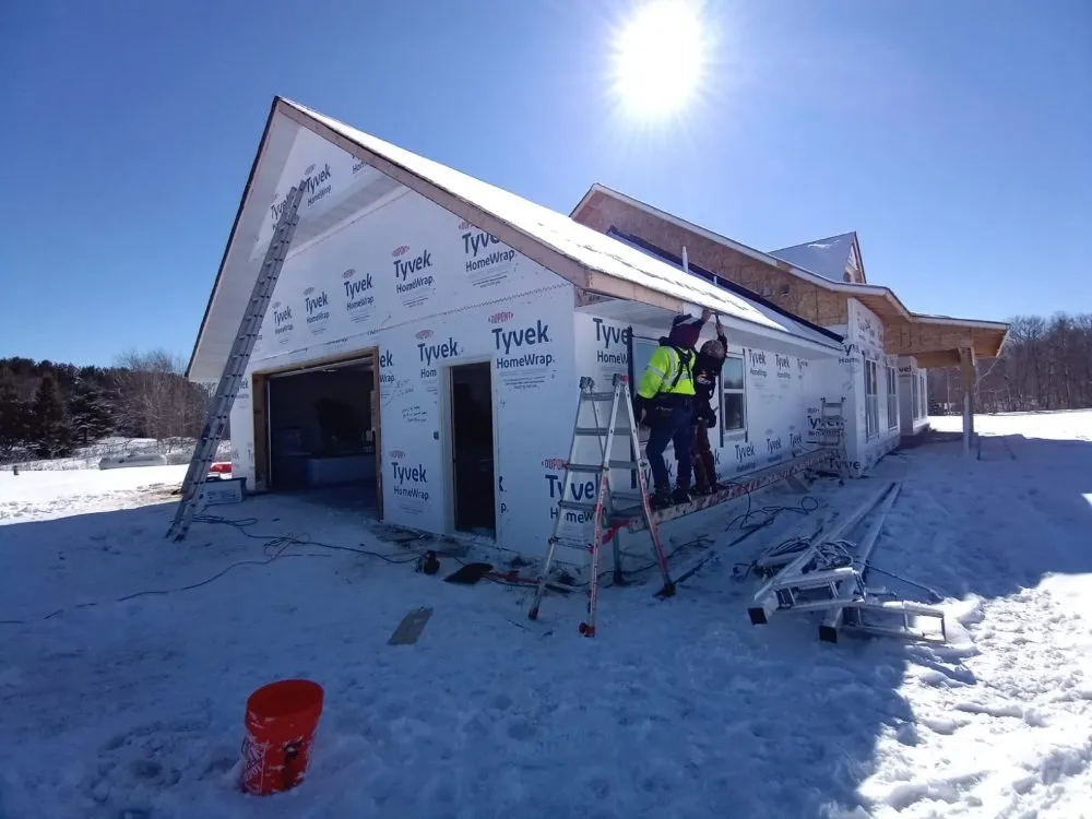 Slide of Strong Tower Construction