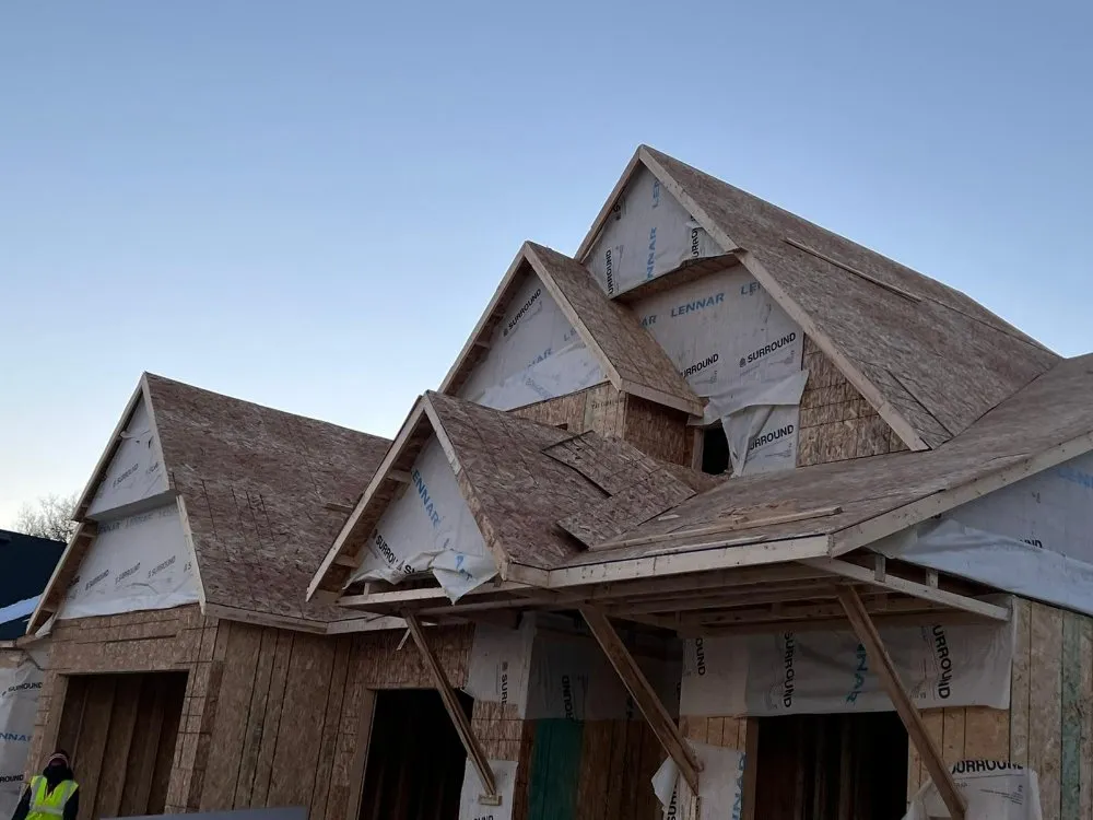 Slide of Strong Tower Construction