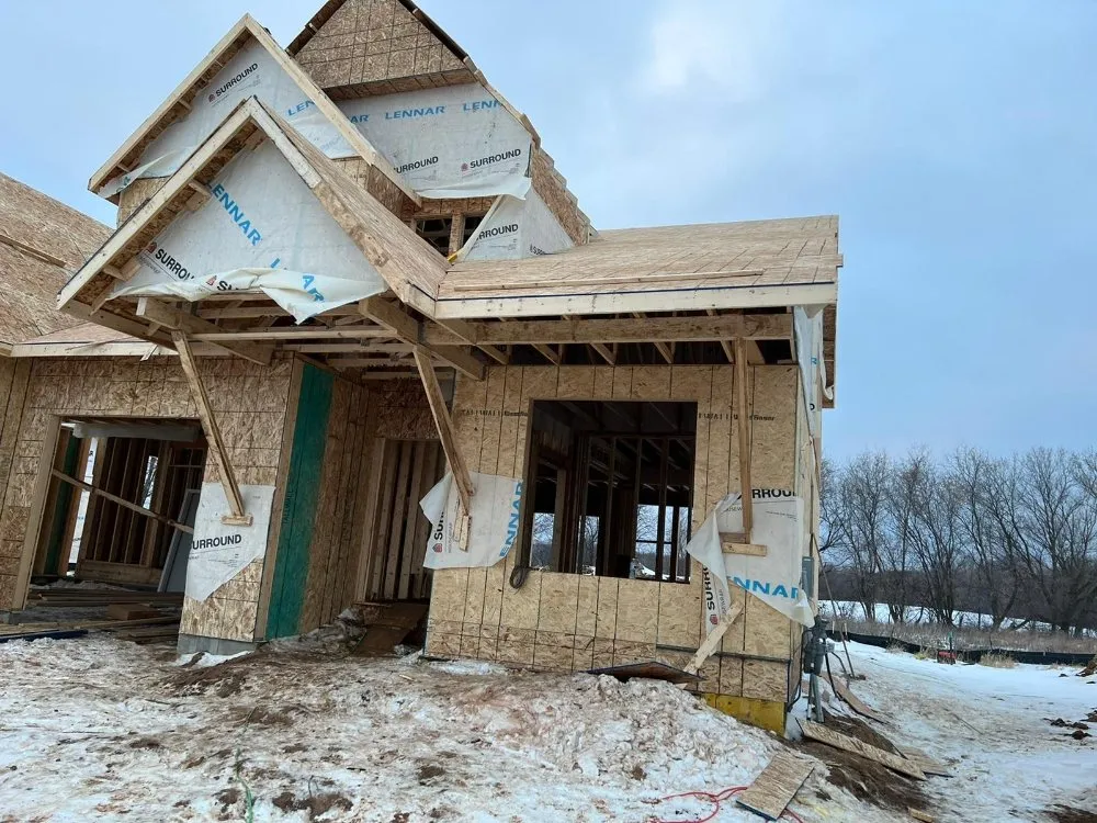 Slide of Strong Tower Construction