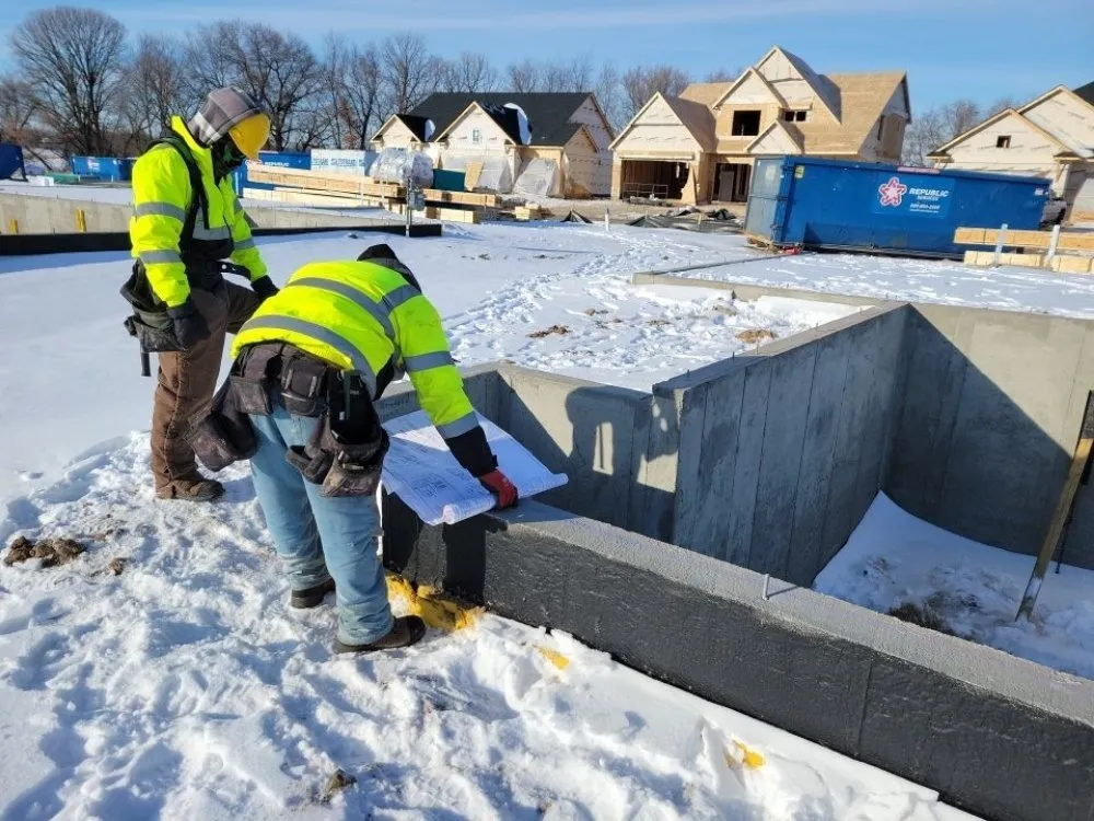 Slide of Strong Tower Construction