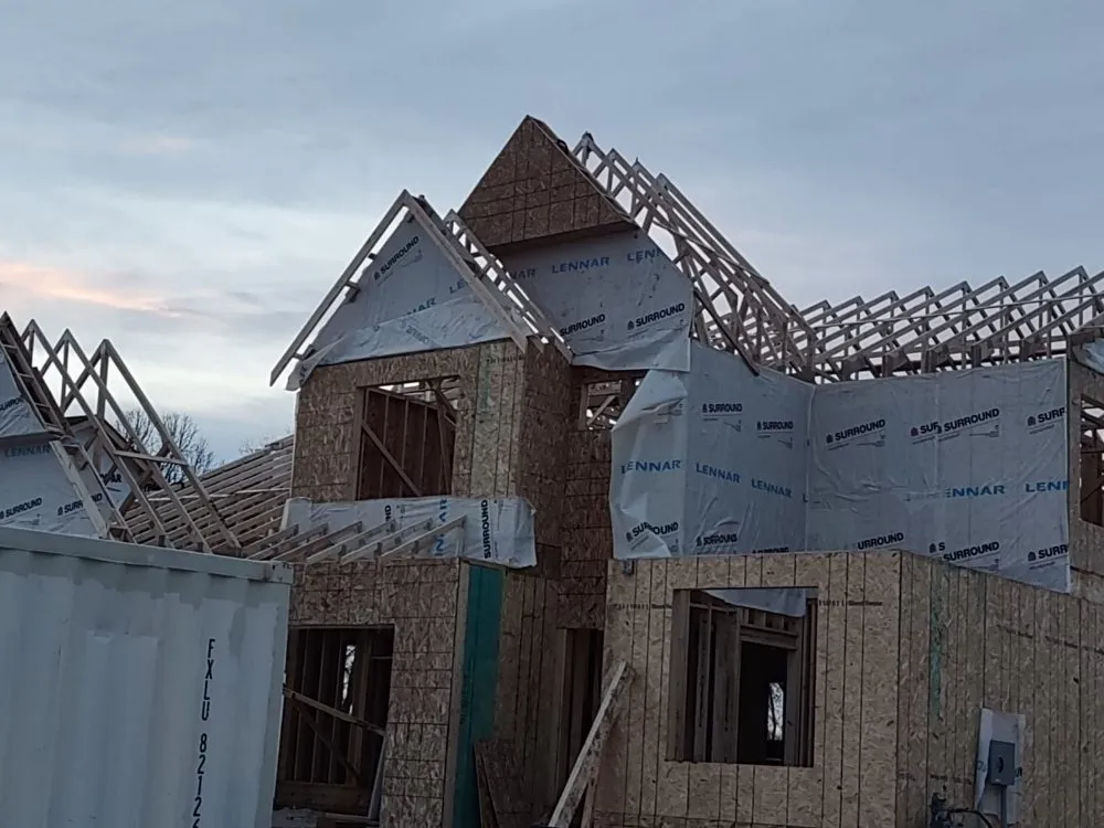 Slide of Strong Tower Construction