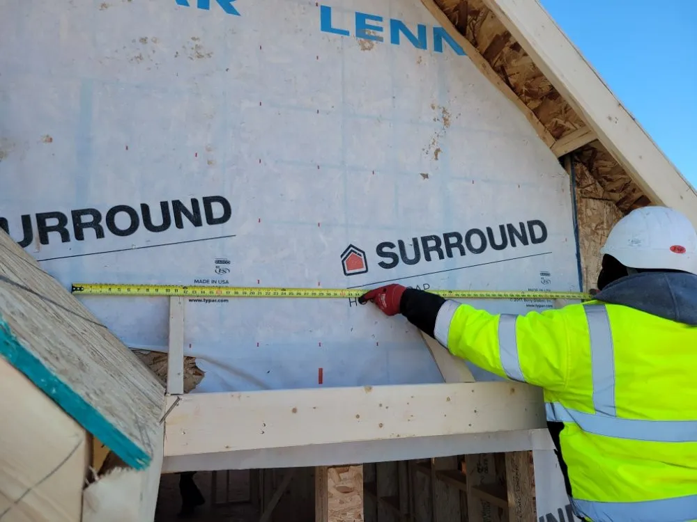 Slide of Strong Tower Construction