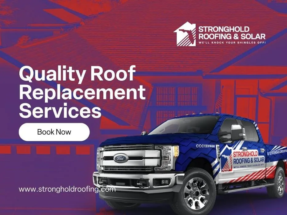 Slide of Stronghold Roofing