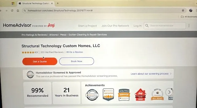 Slide of Structural Technology Custom Homes