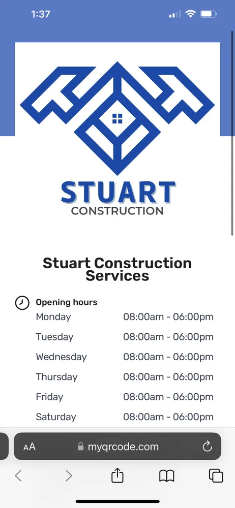 Slide of Stuart Construction