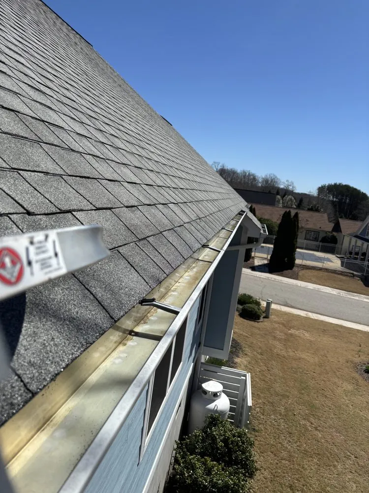 Slide of Studs Gutter Cleaning