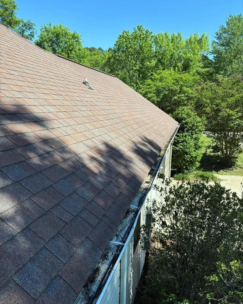 Slide of Studs Gutter Cleaning