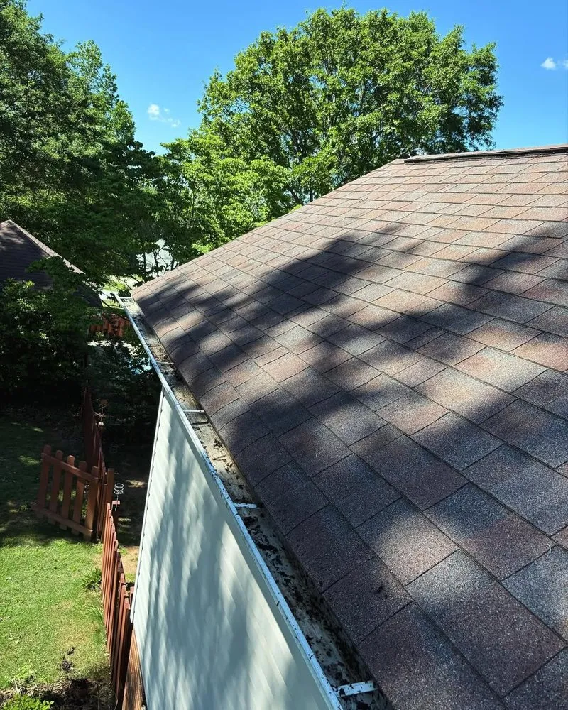 Slide of Studs Gutter Cleaning