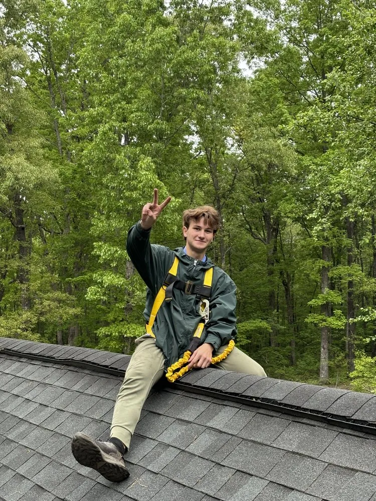 Slide of Studs Gutter Cleaning