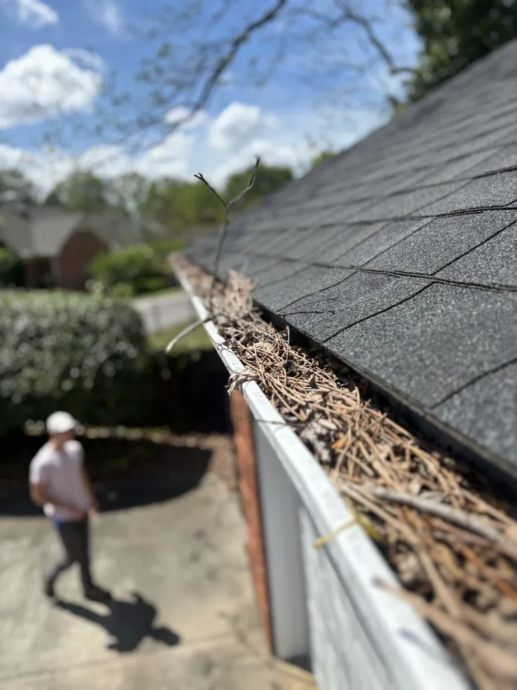 Slide of Studs Gutter Cleaning