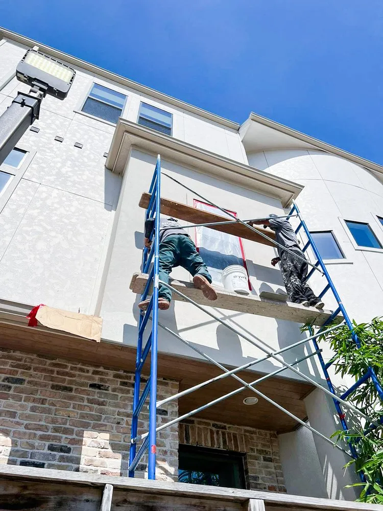 Slide of Stuko Application and Repair