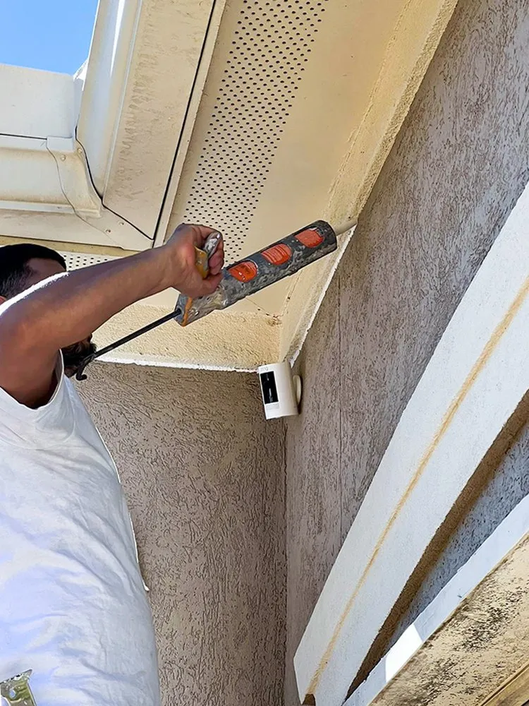 Slide of Stuko Application and Repair