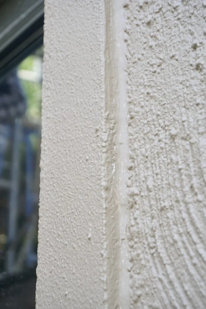 Slide of Stuko Application and Repair