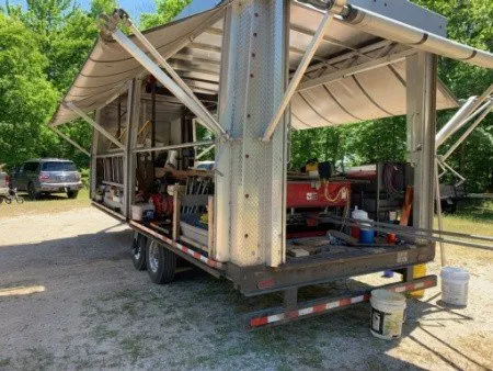 Slide of Stump Metal Roofing