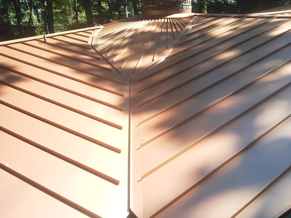Slide of Stump Metal Roofing