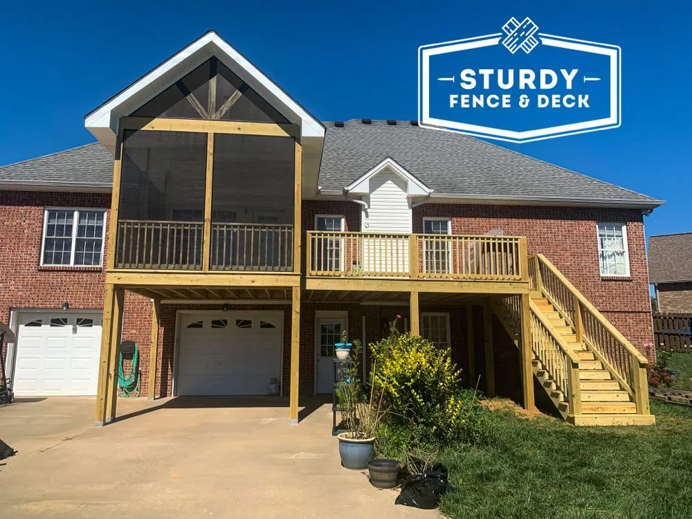 Emergency metal roofing installation for residential properties in Chapmansboro, TN by Sturdy Fence & Deck