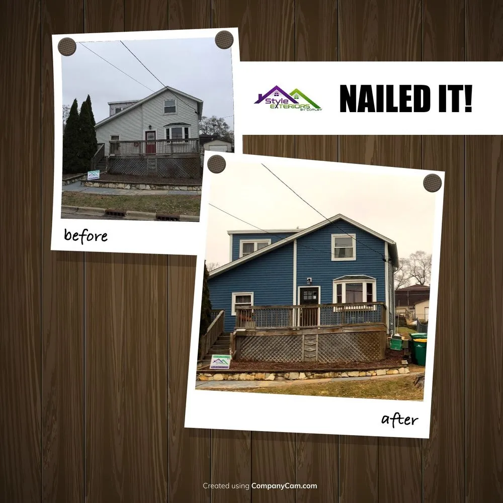 Slide of Style Exteriors by Corley