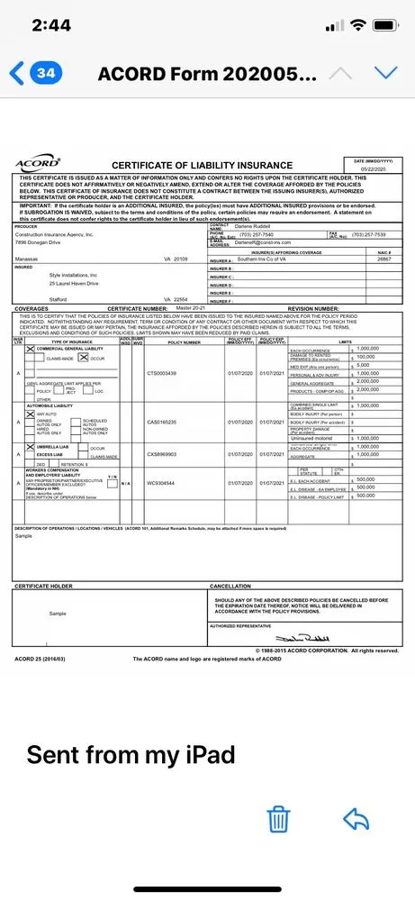 Slide of Style Installations