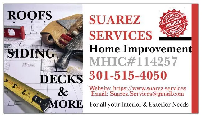 Slide of Suarez Services