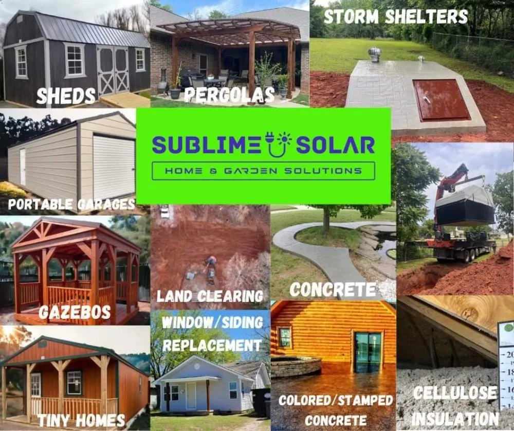 Slide of Sublime Solar Home & Garden Solutions