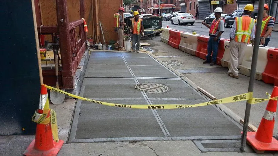 Slide of Subline Construction