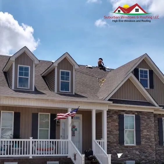 Slide of Suburban Roofing