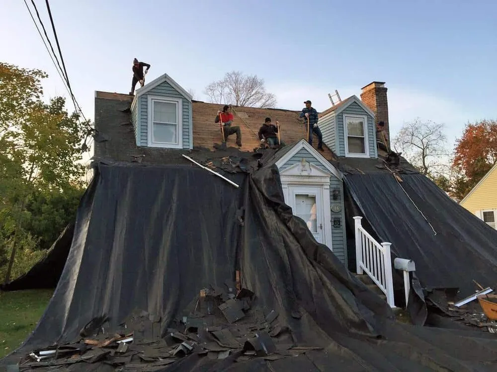 Slide of Suburban Roofing