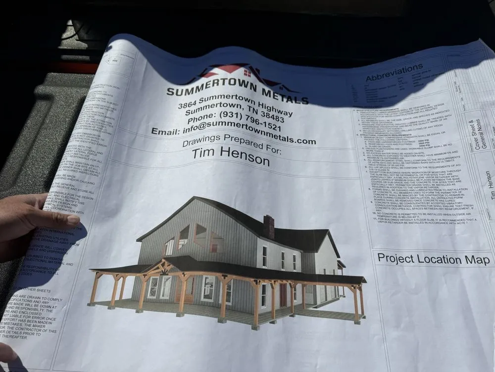 Local storm damage roof repair in Summertown, TN - Summertown Metals