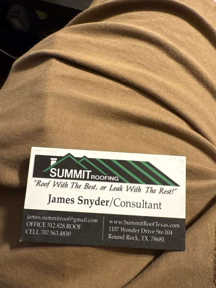 Slide of Summit Roofing