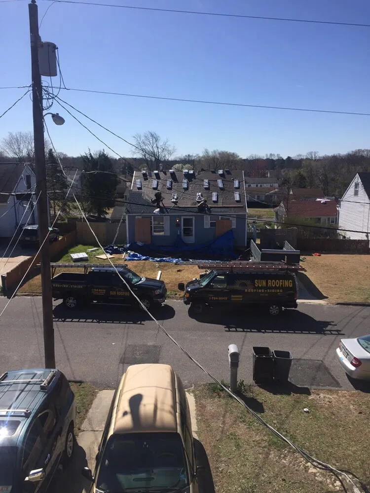 Licensed residential roofing service experts serving Erial, NJ - Sun Roofing