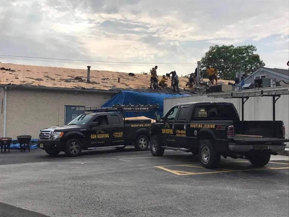 Professional roof leak repair in Erial, NJ - Sun Roofing
