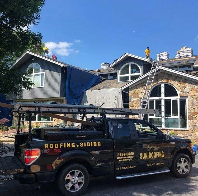 Emergency roof installation in Erial, NJ - Sun Roofing