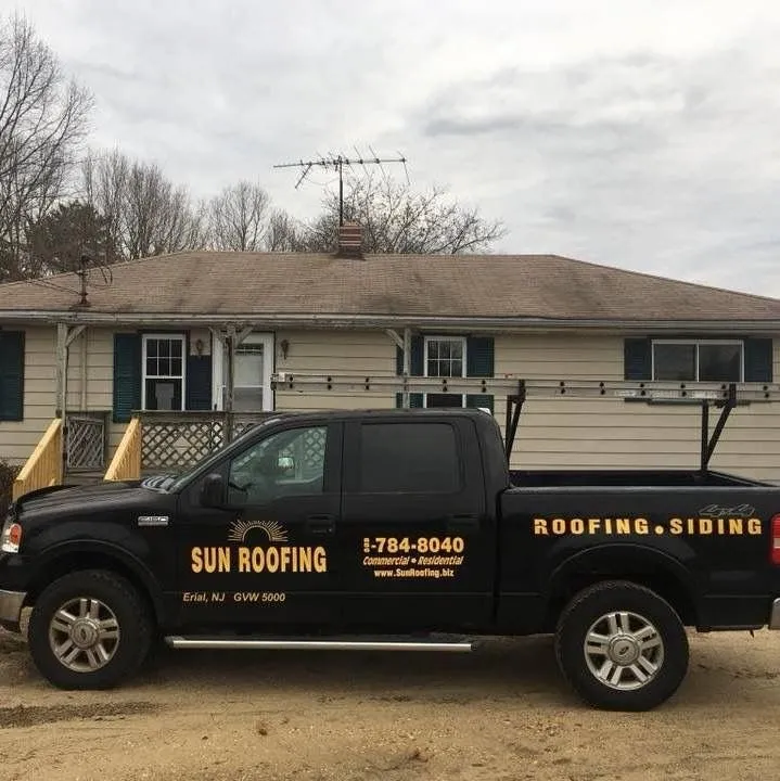Emergency residential roofing service in Erial, NJ by Sun Roofing
