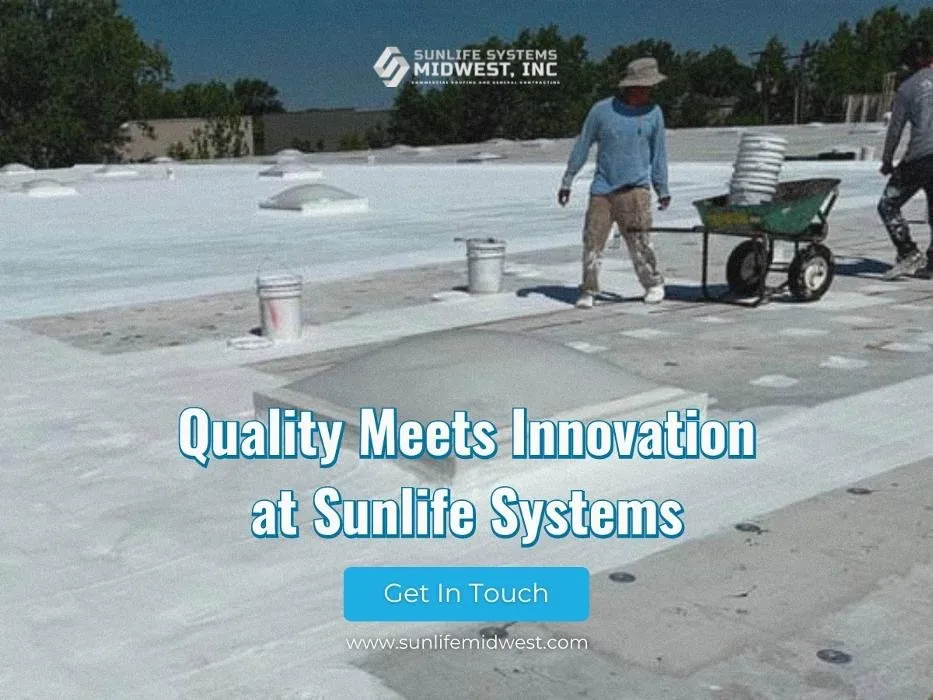 Professional flat roof repair experts serving Lee's Summit, MO - Sunlife Systems Midwest
