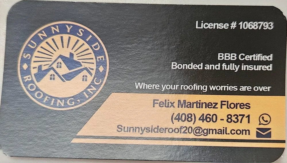 Slide of Sunnyside Roofing
