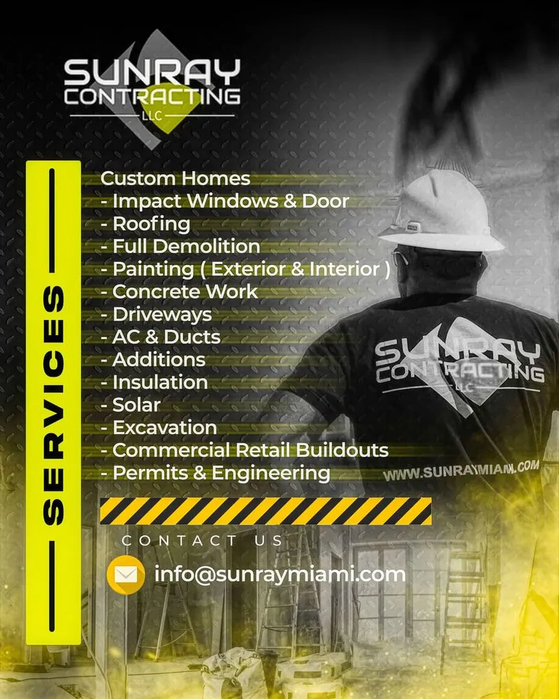 Slide of Sunray Contracting